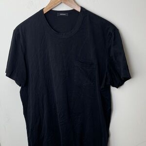 Todd Shelton Black Pocket Tee Size L